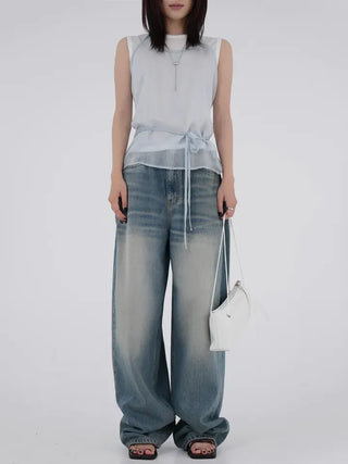 Opheline See-through Layered Halter Sleeveless