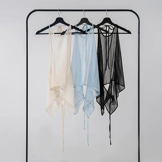 Opheline See-through Layered Halter Sleeveless