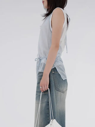 Opheline See-through Layered Halter Sleeveless