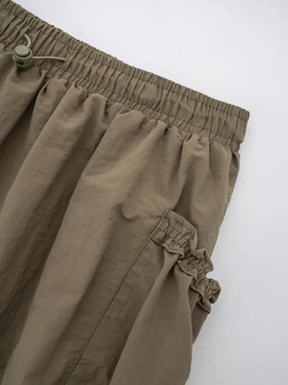 Luro String Cargo Balloon Skirt