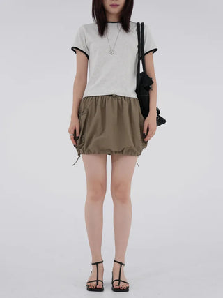 Luro String Cargo Balloon Skirt