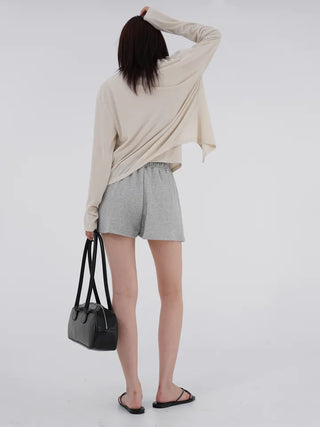 Marenda Basic Flowy See-through Cardigan