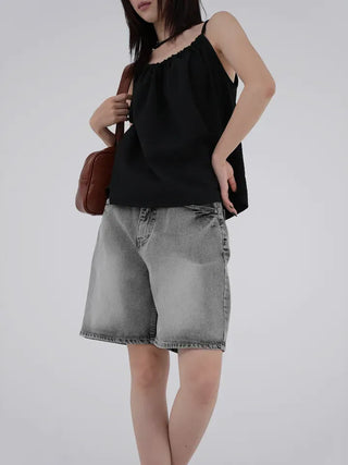 Dummy Bermuda Washed Pants