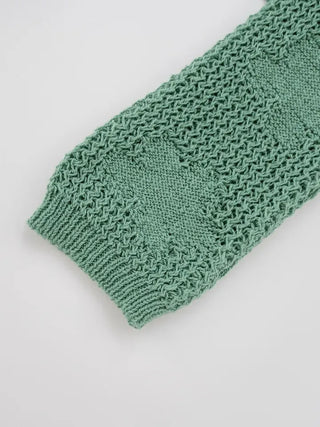 Bella Flower Sculpted Cardigan