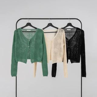 Bella Flower Sculpted Cardigan