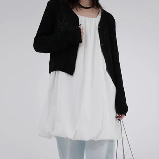 Bella Flower Sculpted Cardigan