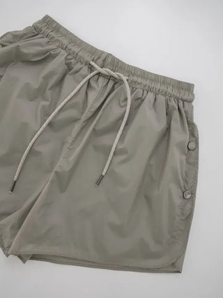 Lia Side Stud Nylon Shorts
