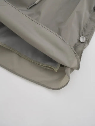Lia Side Stud Nylon Shorts