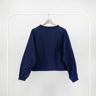 Laurel Nylon V-neck Sweatshirt