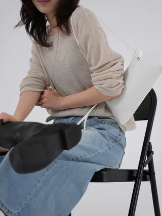 Furning See-through Long Sleeve T-shirt, a must-have item