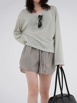 Furning See-through Long Sleeve T-shirt, a must-have item