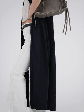 Kirelin Collar Zip-Up Long Dress