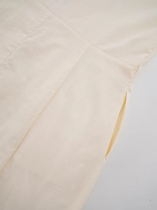 Kirelin Collar Zip-Up Long Dress