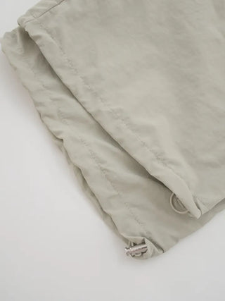 Doso Shirred Parachute Pants