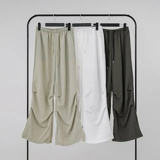 Doso Shirred Parachute Pants