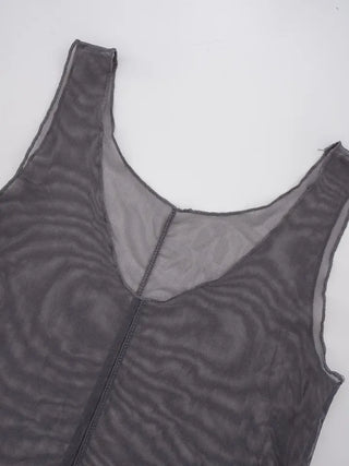 Rodo Layered Mesh Sleeveless