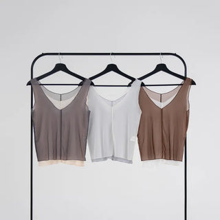 Rodo Layered Mesh Sleeveless