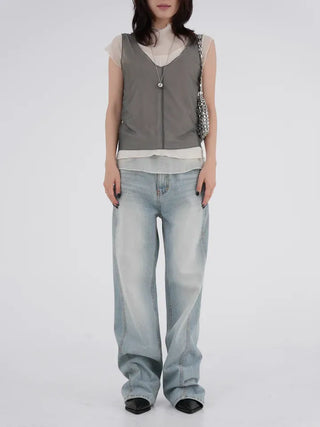 Rodo Layered Mesh Sleeveless