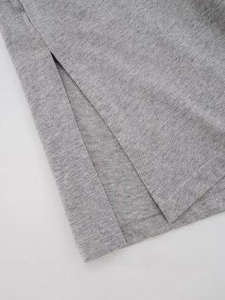 Zanten London Lettering Oversized Short Sleeve Tee