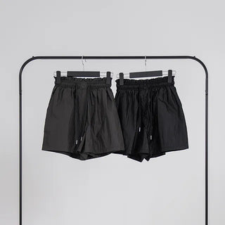 Laro Crinkle Button Shorts