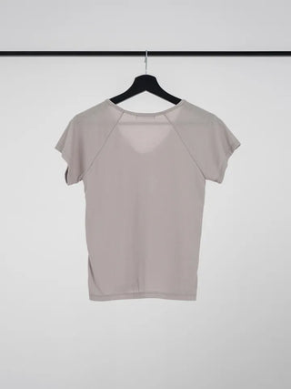 Lipin V-neck Simple Short Sleeve T-shirt