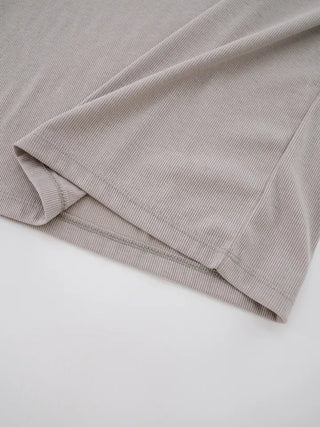 Lipin V-neck Simple Short Sleeve T-shirt