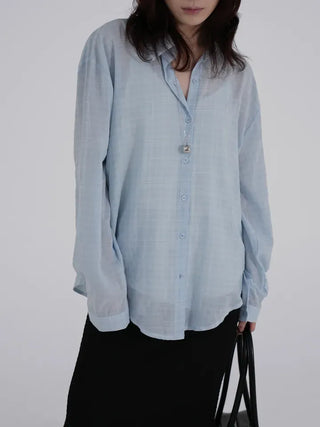 Wendy's summer plaid shirt