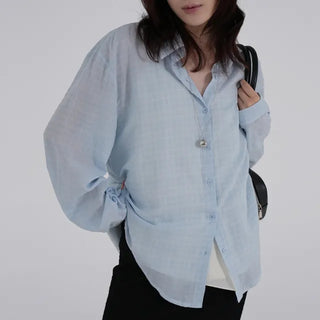 Wendy's summer plaid shirt
