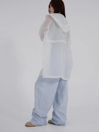 Obin See-through Hooded Rain Jumper