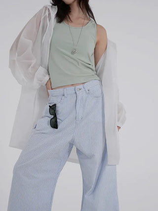 Obin See-through Hooded Rain Jumper