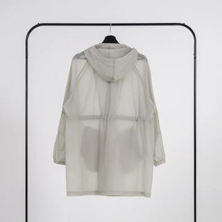 Obin See-through Hooded Rain Jumper