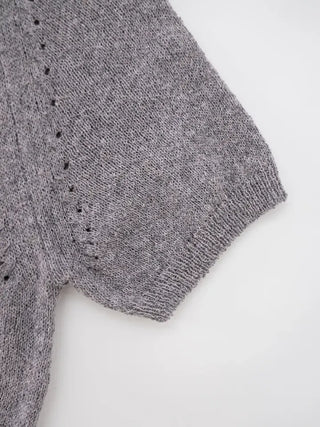 Remay Round Neck Short Sleeve Knit