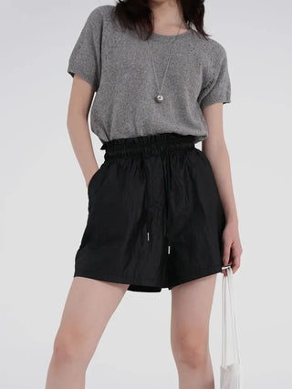 Remay Round Neck Short Sleeve Knit