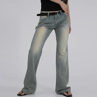 Ogining Low-Rise Bootcut Denim