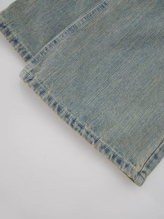 Ogining Low-Rise Bootcut Denim