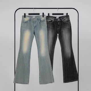 Ogining Low-Rise Bootcut Denim