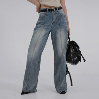 Orin Wash Cut Denim Pants