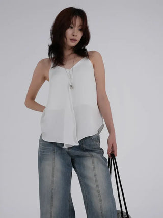 Orin Wash Cut Denim Pants