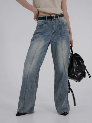 Orin Wash Cut Denim Pants