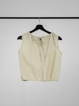 Hyoning Back Ribbon Sleeveless + Basrak Shorts