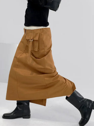 Sally pocket long skirt