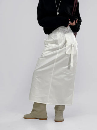 Sally pocket long skirt