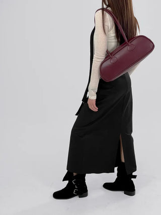 Sally pocket long skirt