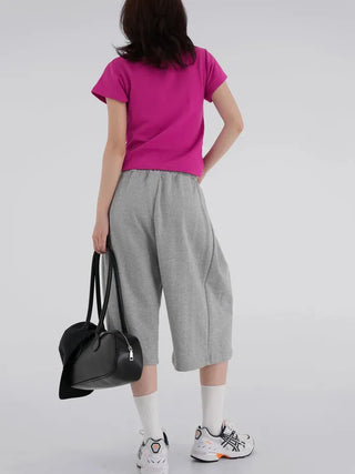 Corning Side Pintuck Bermuda Pants