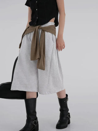 Corning Side Pintuck Bermuda Pants