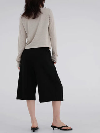 Corning Side Pintuck Bermuda Pants