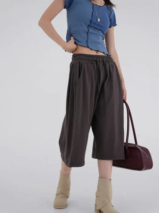 Shinun Diamond Punching Color Block Frill Tee