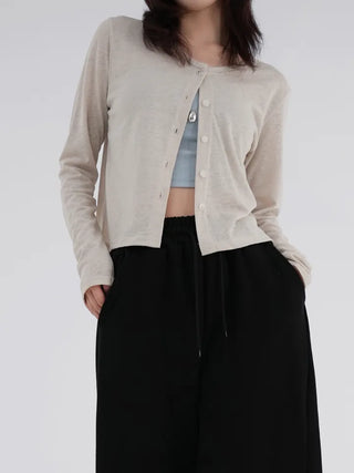 Poring Ribbed Soft Tube Top