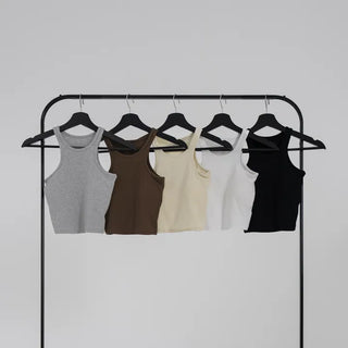 Kibin Halterneck Crop Sleeveless