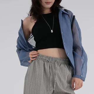 Kibin Halterneck Crop Sleeveless